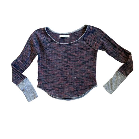 Free People Space Out Long Sleeve Knit Top  - xs - Picture 4 of 13